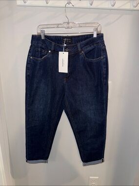 BloomChic Cropped Rolled Women's Jeans 12